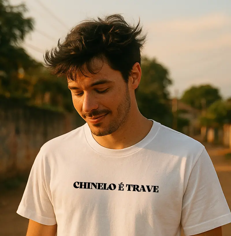 Chinelo é trave