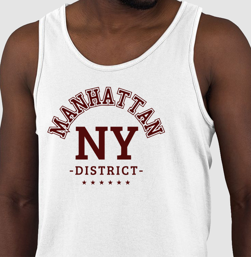 Camiseta Regata - Manhattan