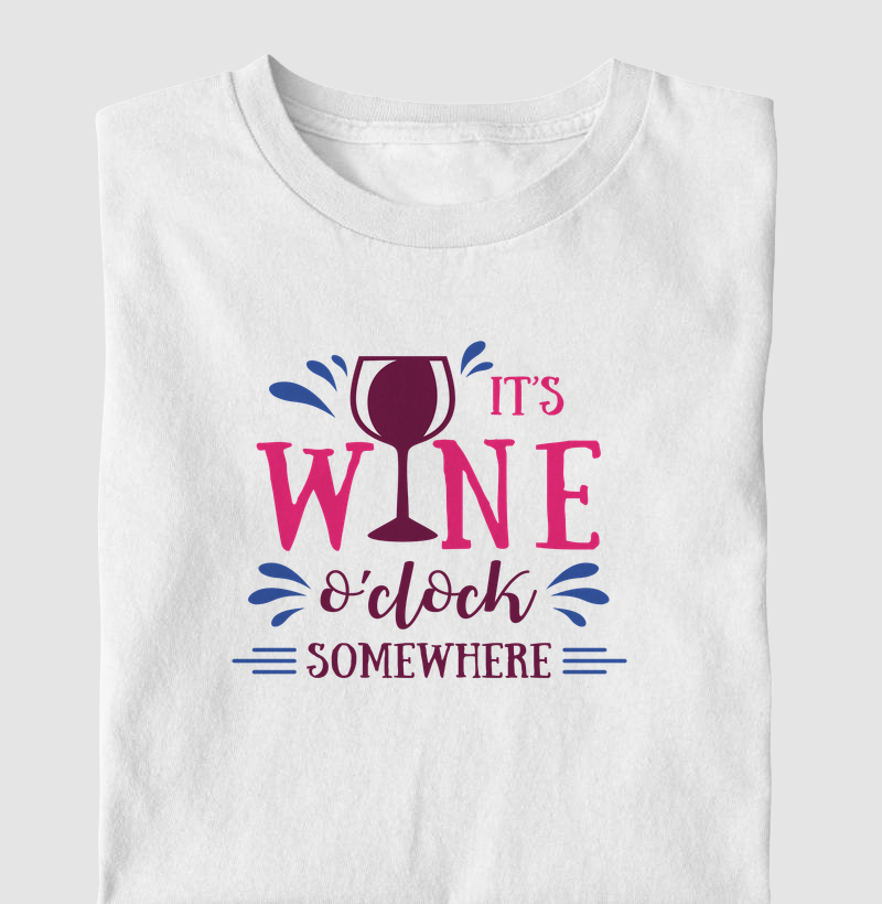 CAMISETA | WINE O CLOCK