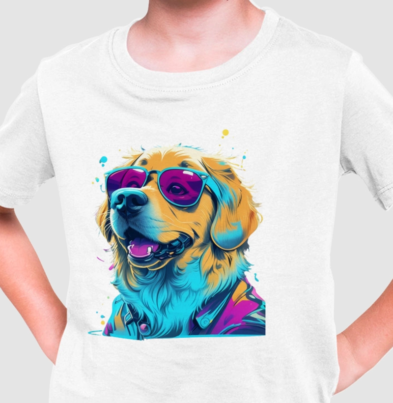 Camiseta Infantil Estrela Canina