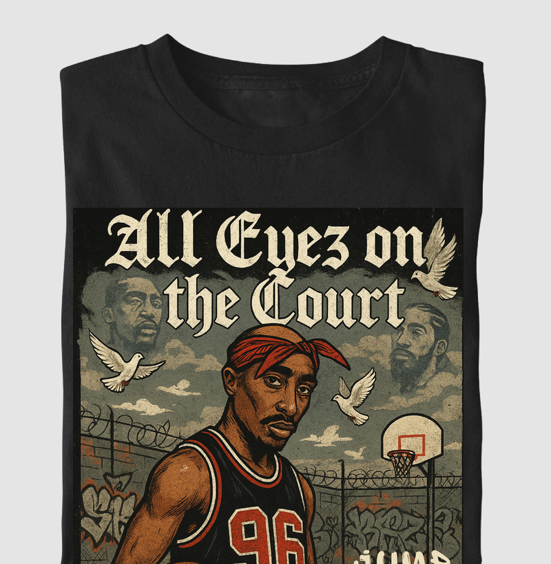 Camiseta JumpShot Tupac Baller