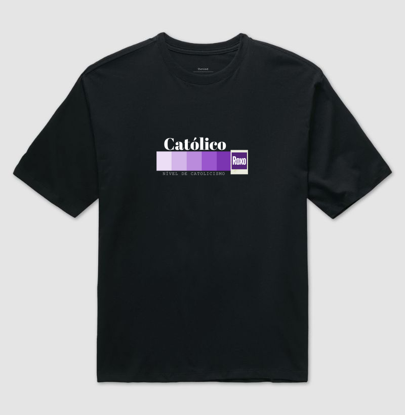 Católico Roxo (Oversized)