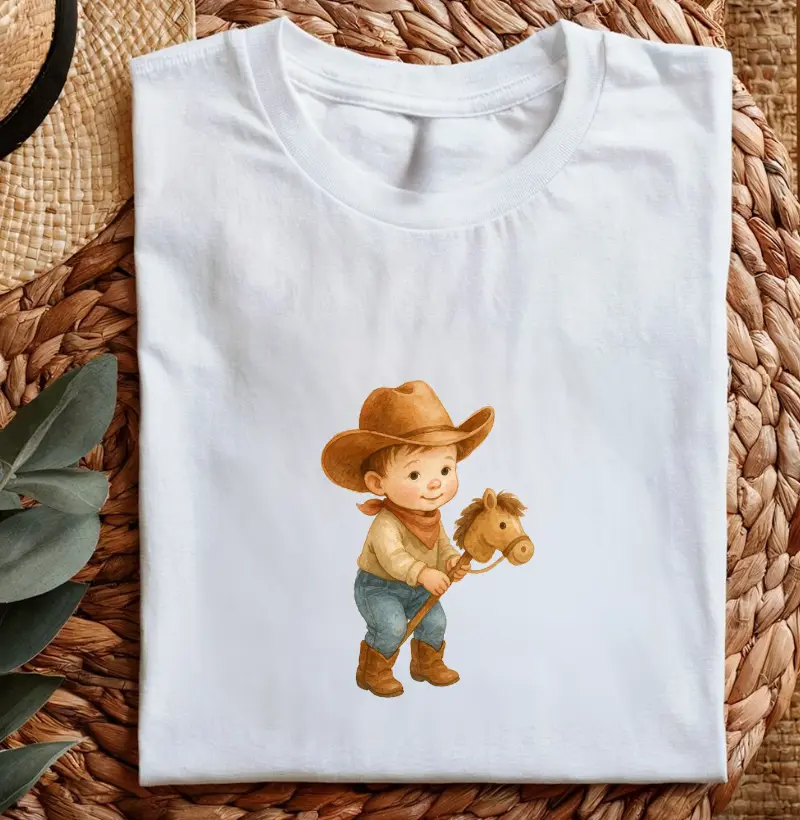 Cowboy aquarela - kids