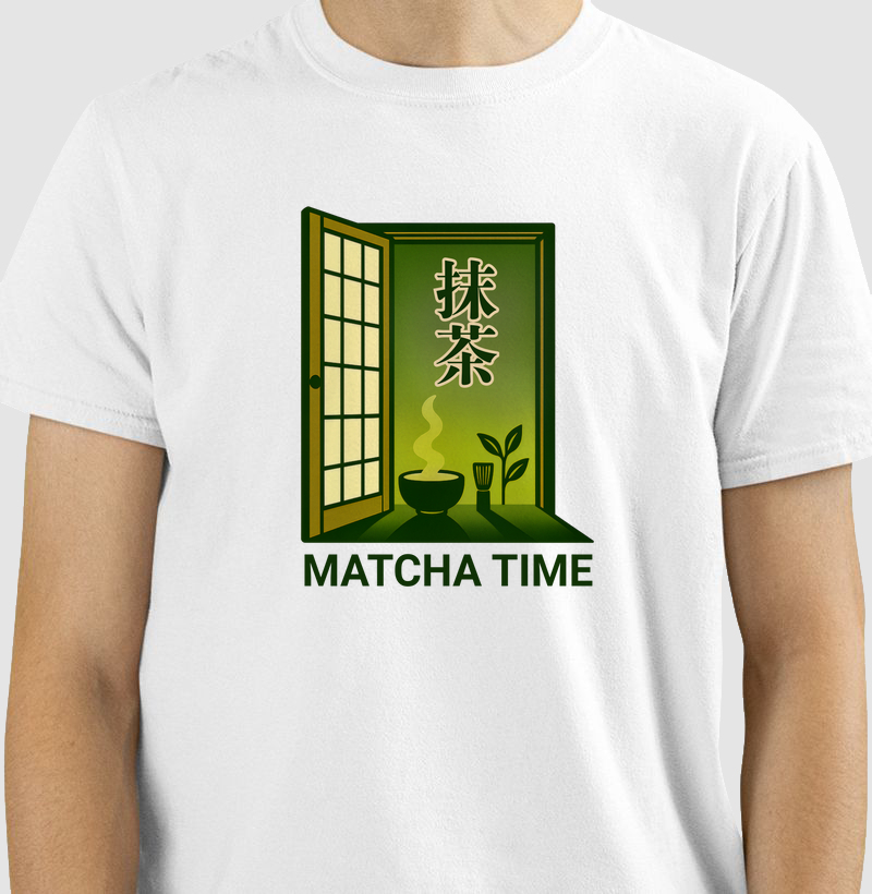 Camiseta Matcha Time