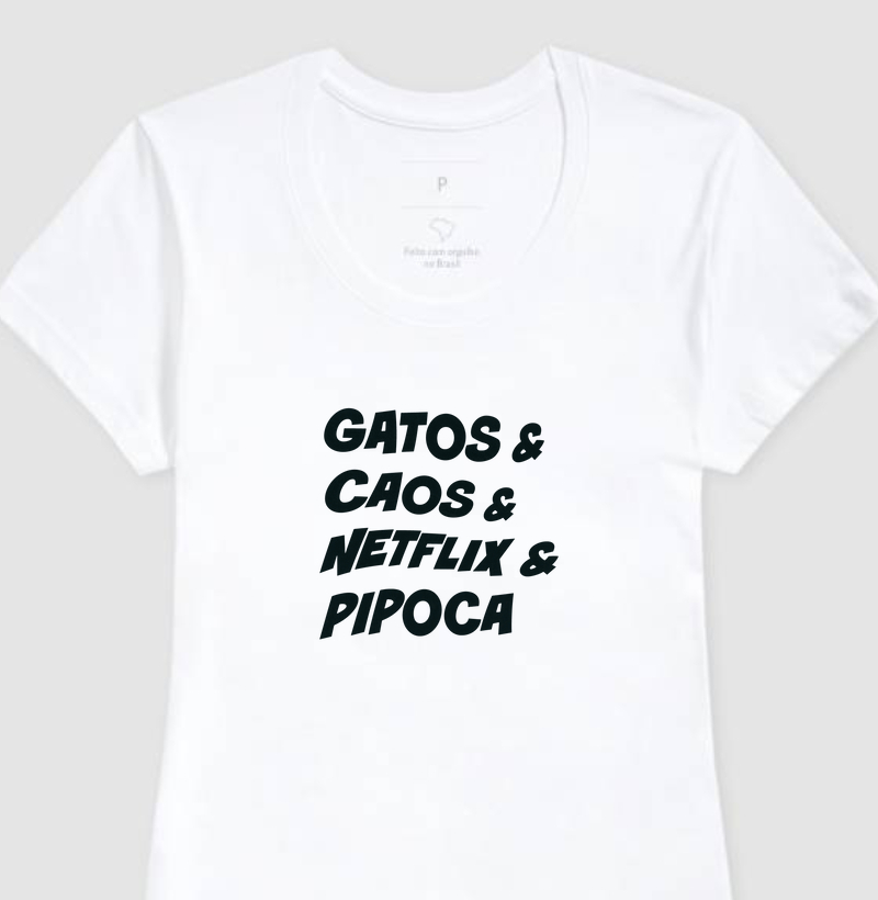 Gatos & Caos & Netflix & Pipoca