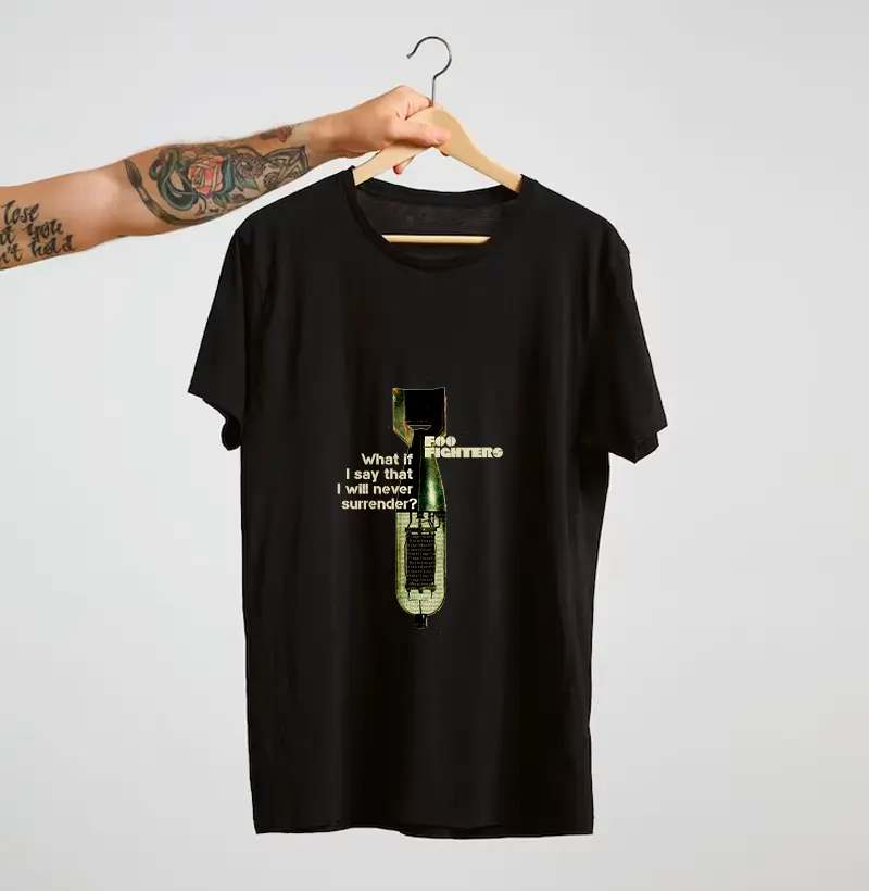 Camiseta Never Surrender
