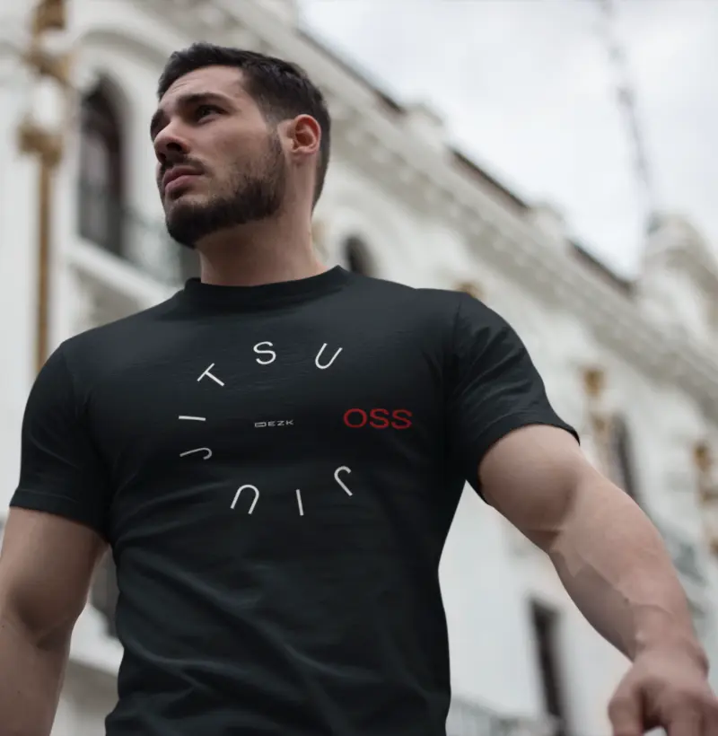 Camiseta Jiu Jitsu Espiral Dark