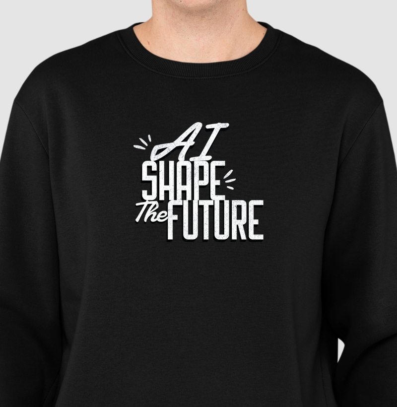 Rotina "AI Shape the Future" branco
