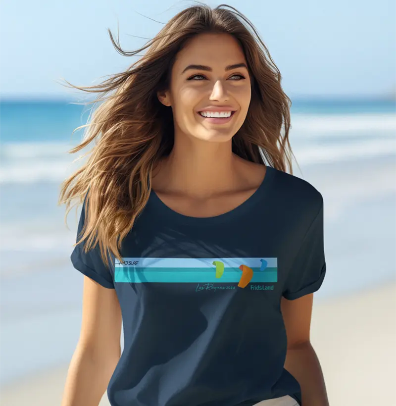 CAMISETA AMO SURF - FRIDSLAND LOS ROQUES 2024 FEMININA