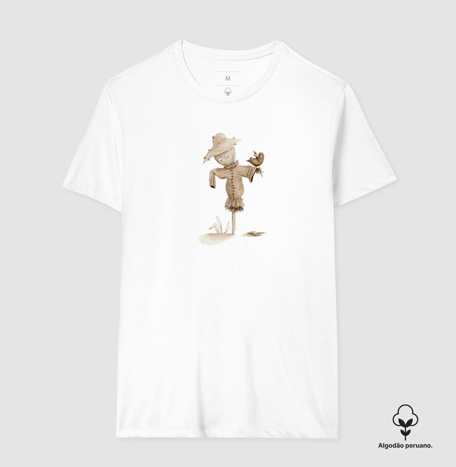 Camiseta Algodão Peruano Espantalho