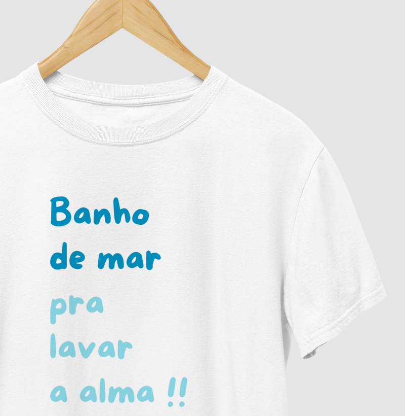 Banho de mar pra lavar a alma