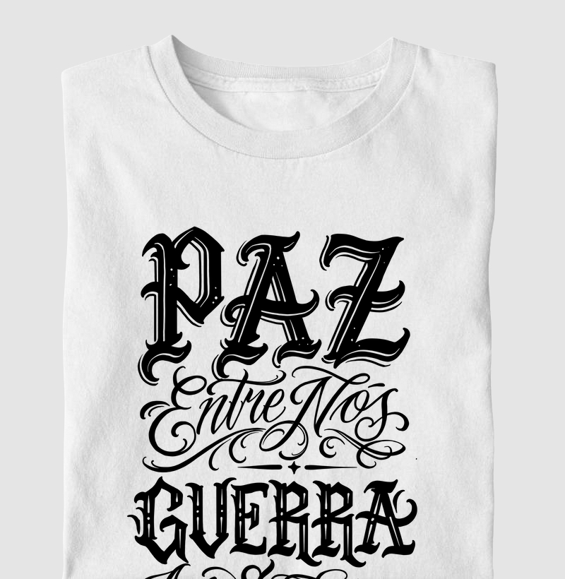 Camiseta Paz Entre Nós