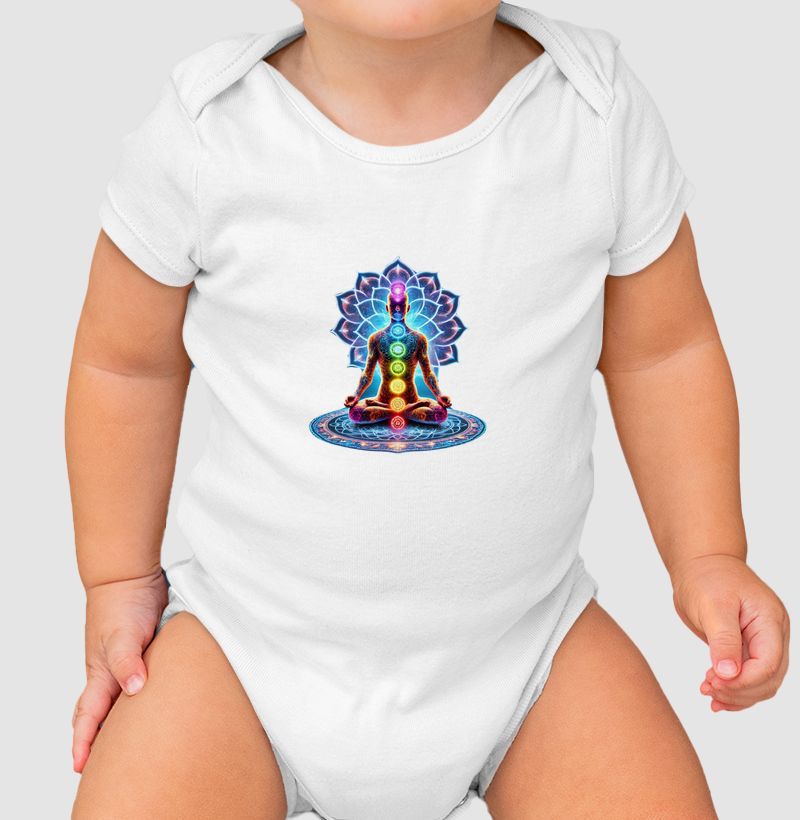 Sete Chakras e Flor de Lótus