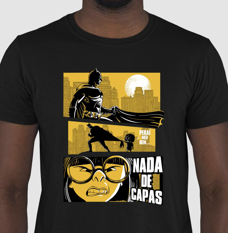 Camisa Edna + Batman - nada de capas
