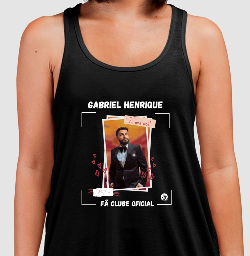 PARCERIA - Gabriel Henrique - Camiseta Regata - The Tempest - Fã Clube Oficial