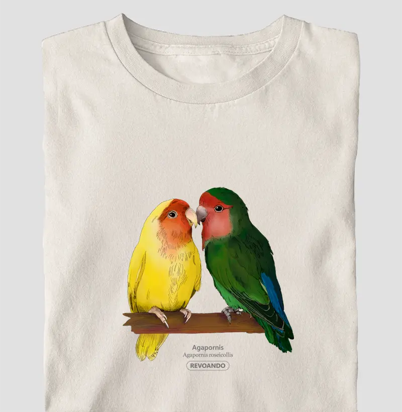 Love Friends - Agapornis roseicollis - Oversized