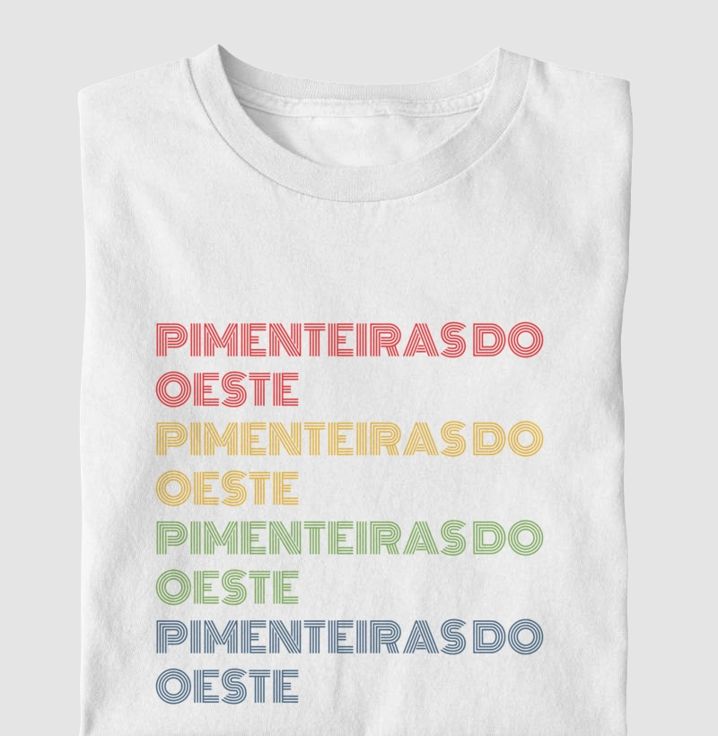 Pimenteiras do Oeste Letreiro Retrô