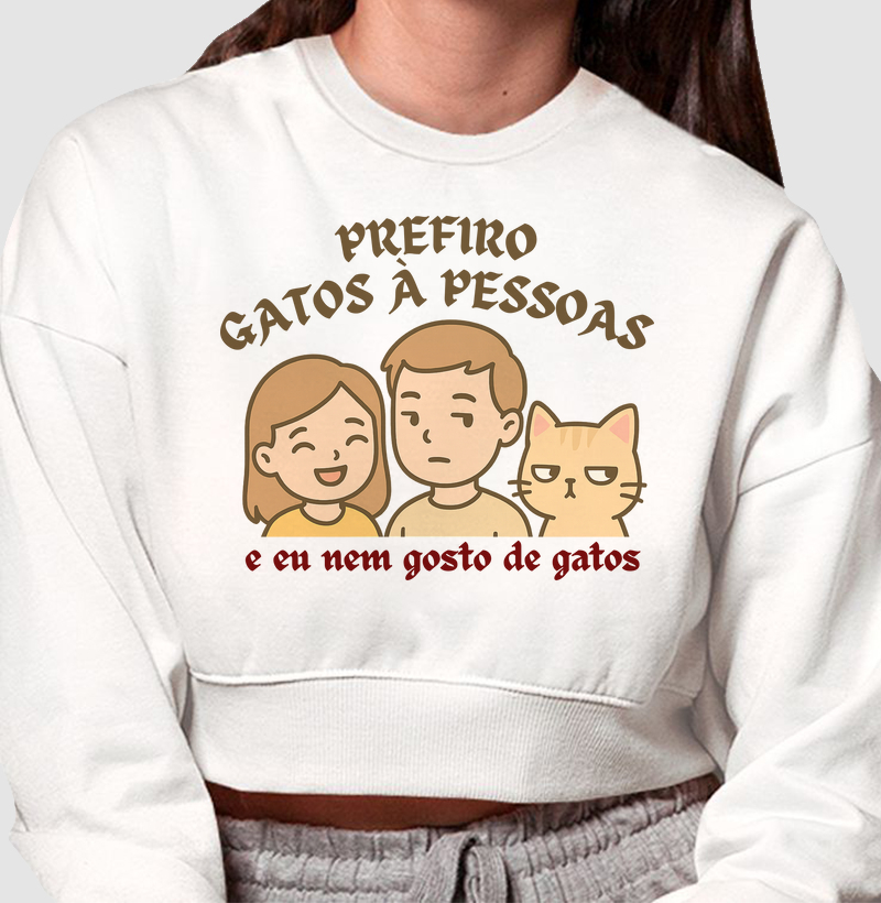 E EU NEM GOSTO DE GATOS