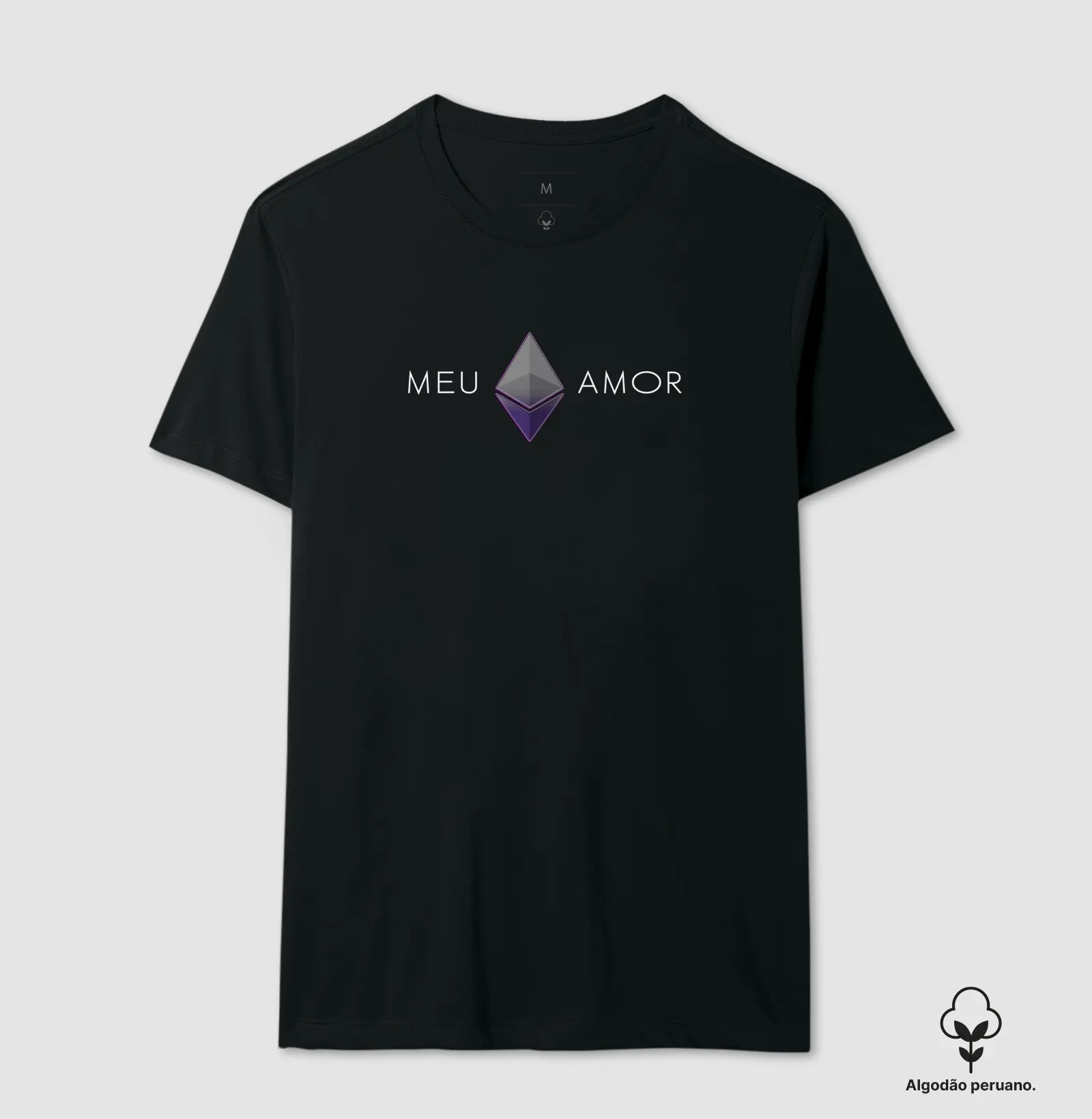 Camiseta Premium Meu Ethereum Amor