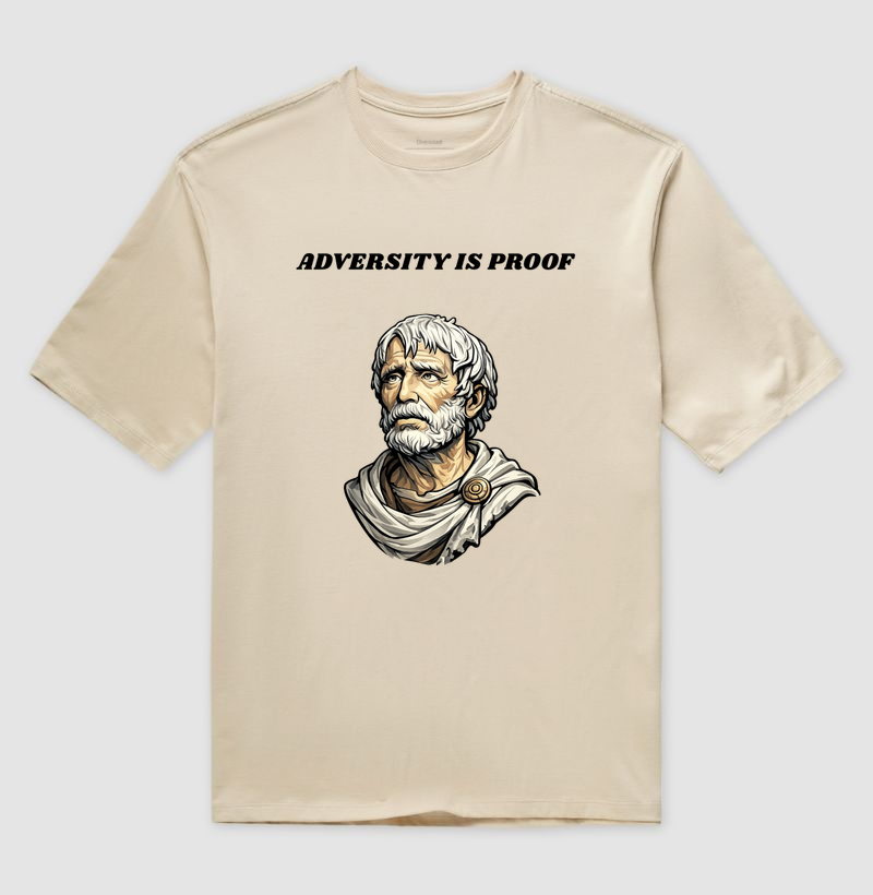 Camiseta Oversized "Sêneca - The Proven Stoic"