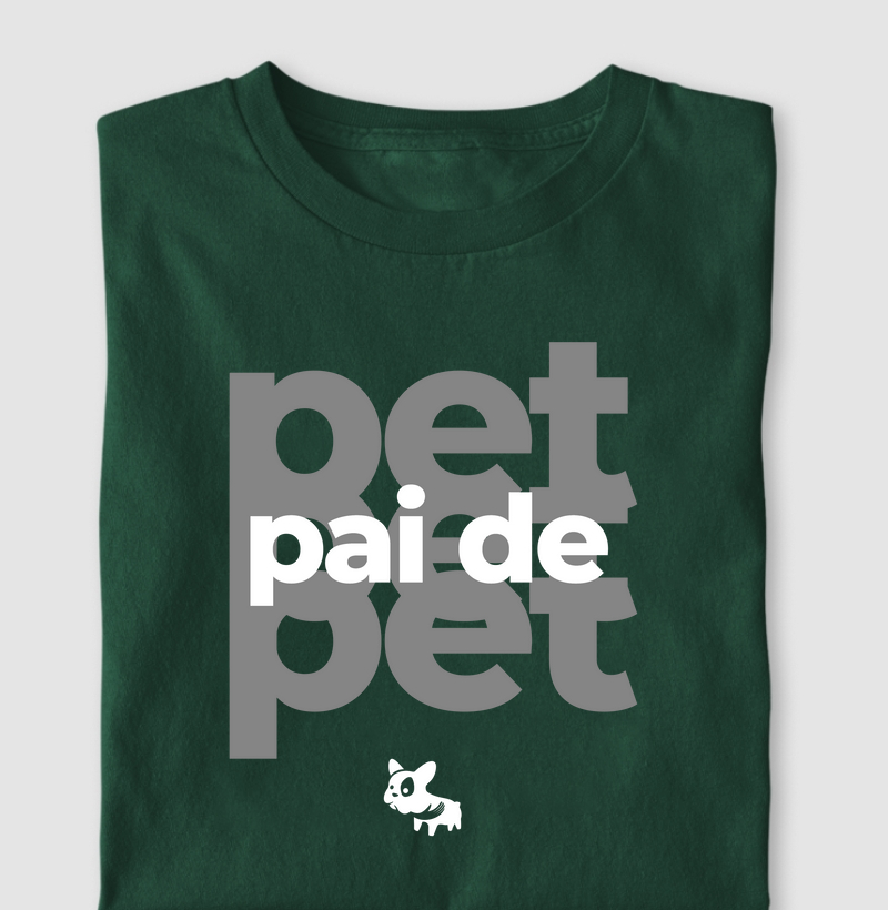 Camiseta pai de pet