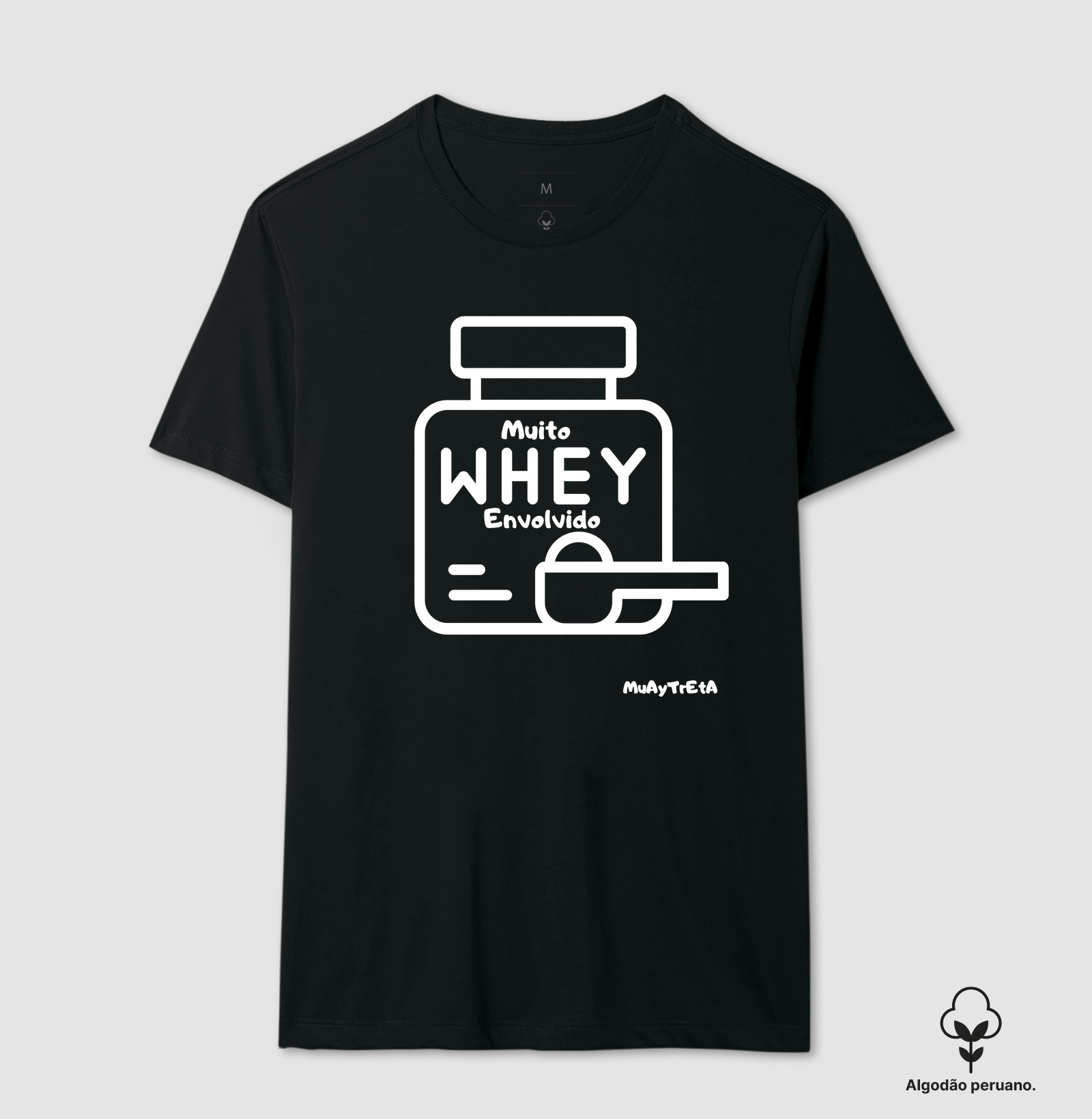 Muito whey envolvido