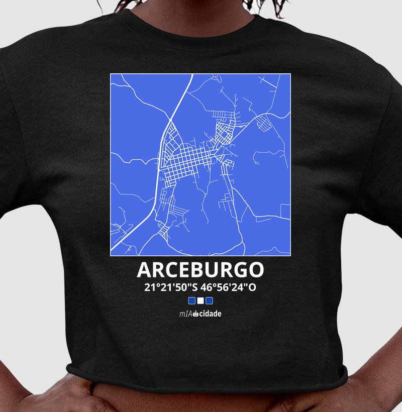 Mapa de Arceburgo