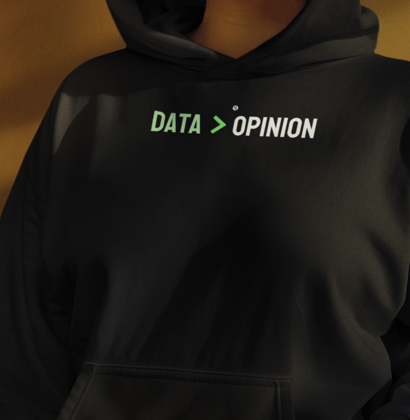 Data Is Greater Than Opinion