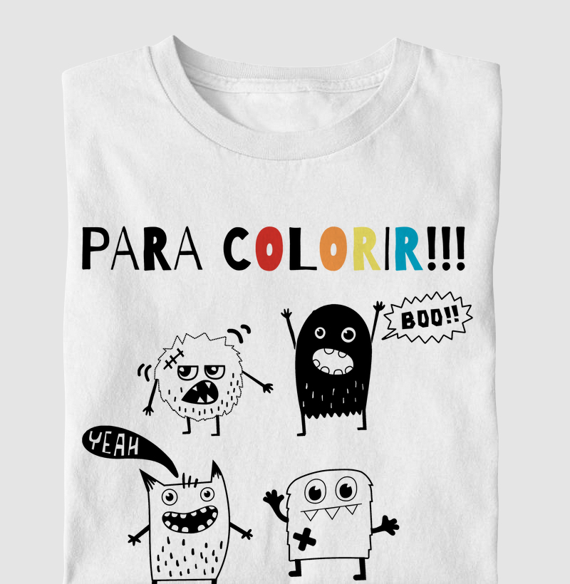 Colorir Monstrinhos