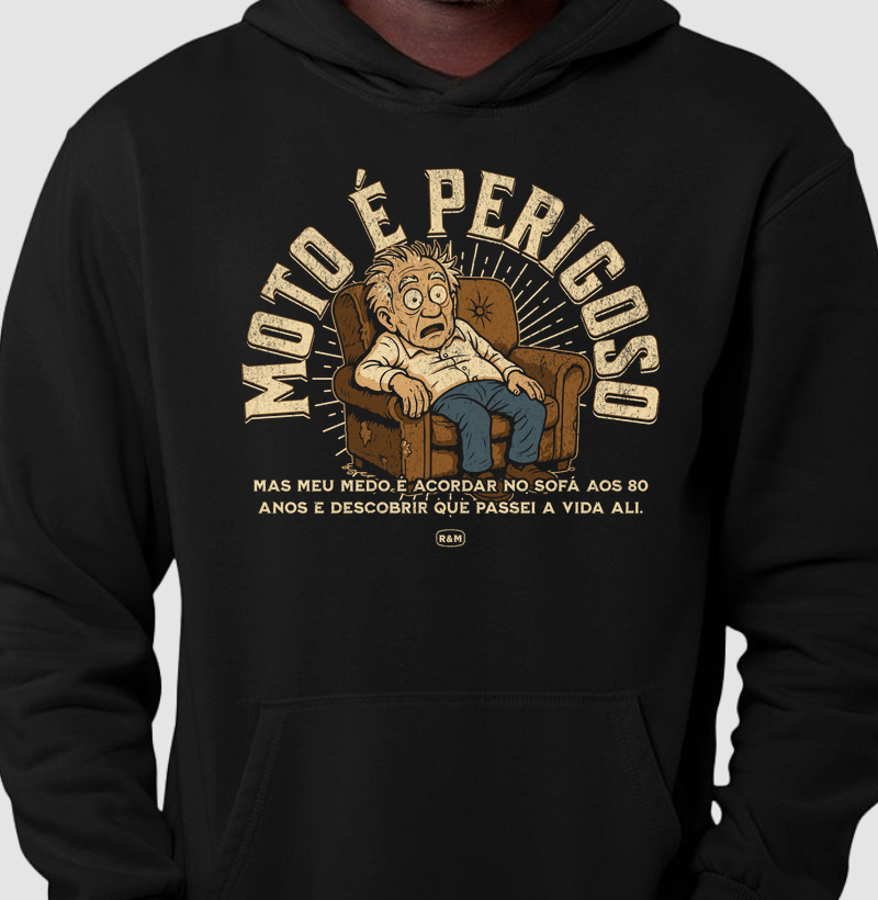 Moto é Perigoso, o sofá também!