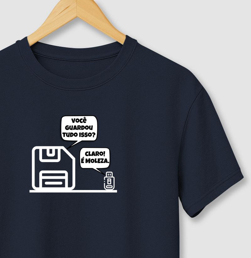Diálogo Disquete & Pen Drive | Camiseta
