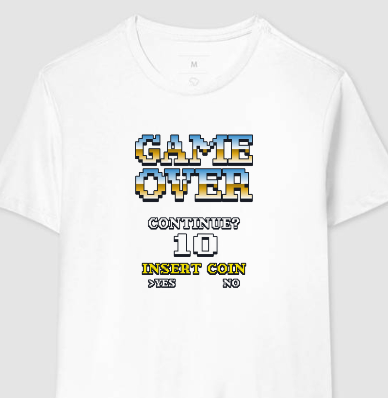 Camiseta Insert Coin