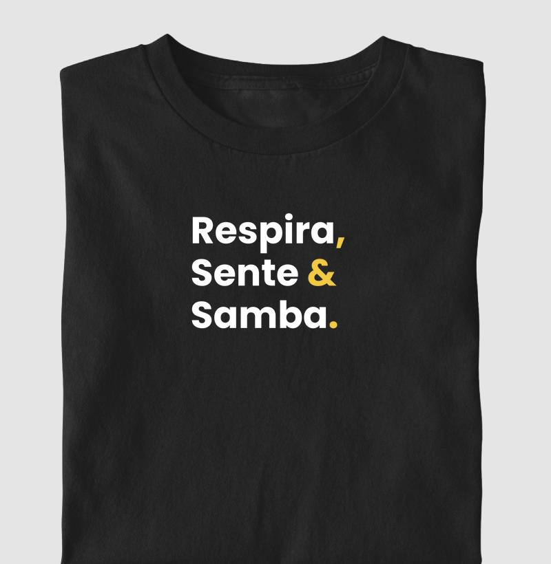 Respira, sente & samba!