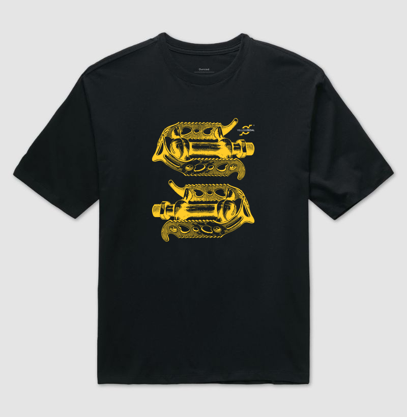 CAMISETA OVERSIZED YELLOWPEDAL PEDAL
