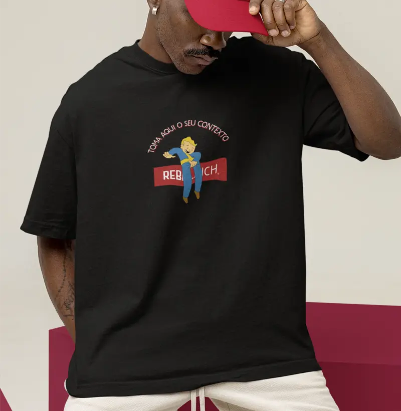 Toma Aqui Oversized Preta