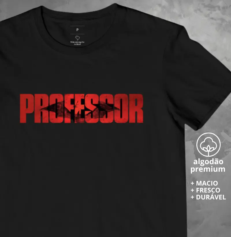 Camiseta Professor Efeito Morcego