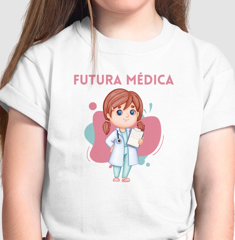 Camiseta Infantil 'Futura Médica'