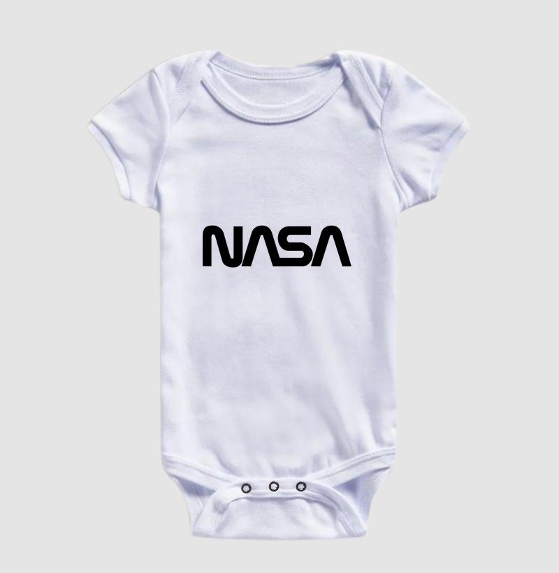 Body Infantil NASA preto