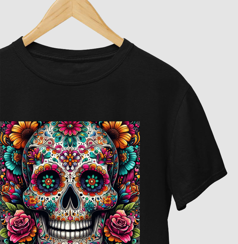 Dia de los Muertos – La Calavera III (estampa cor central)