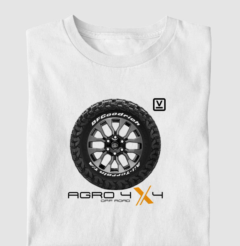 Camiseta Coleção Camionetes Agro 4x4 