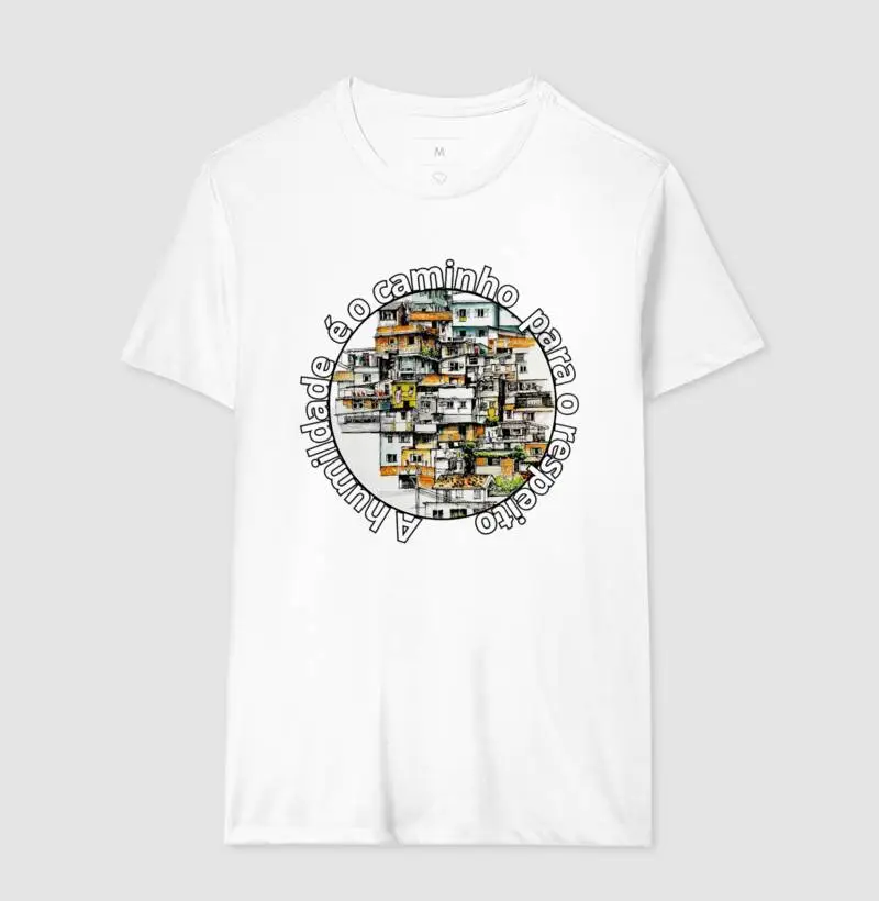 Camiseta Comunidade e respeito