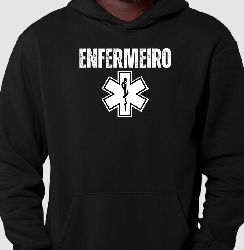 Moletom Canguru - Enfermeiro