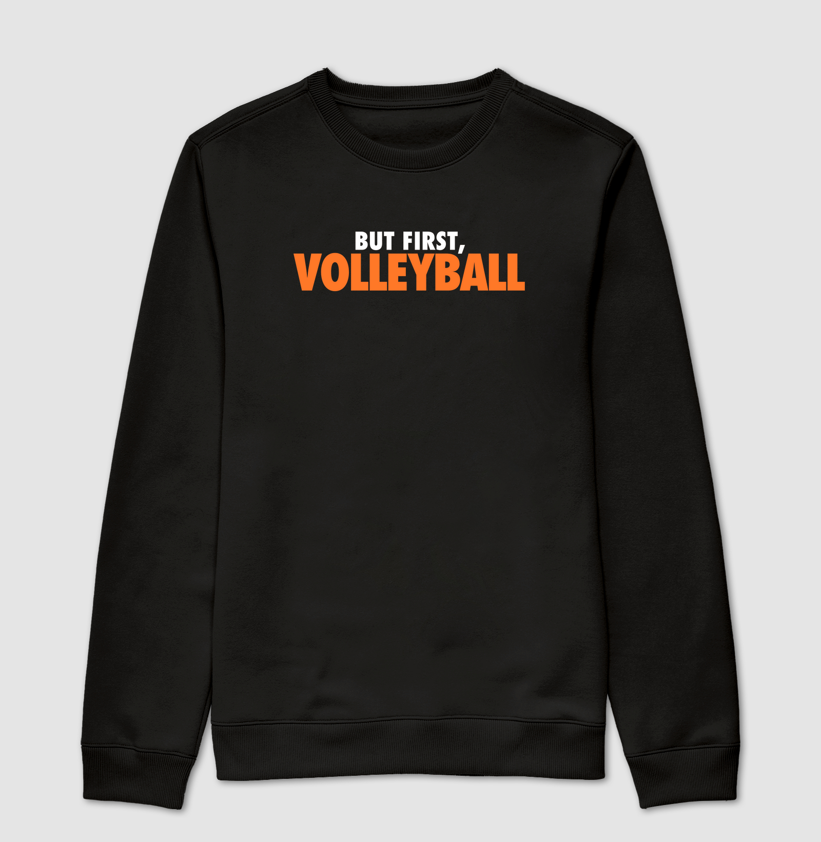 But first, volleyball