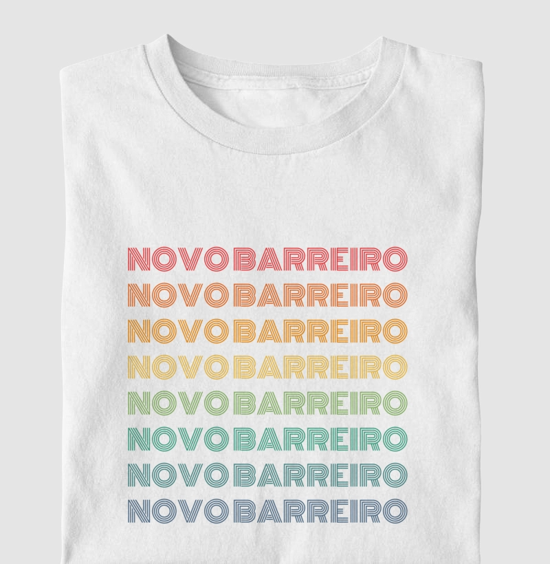 Novo Barreiro Letreiro Retrô