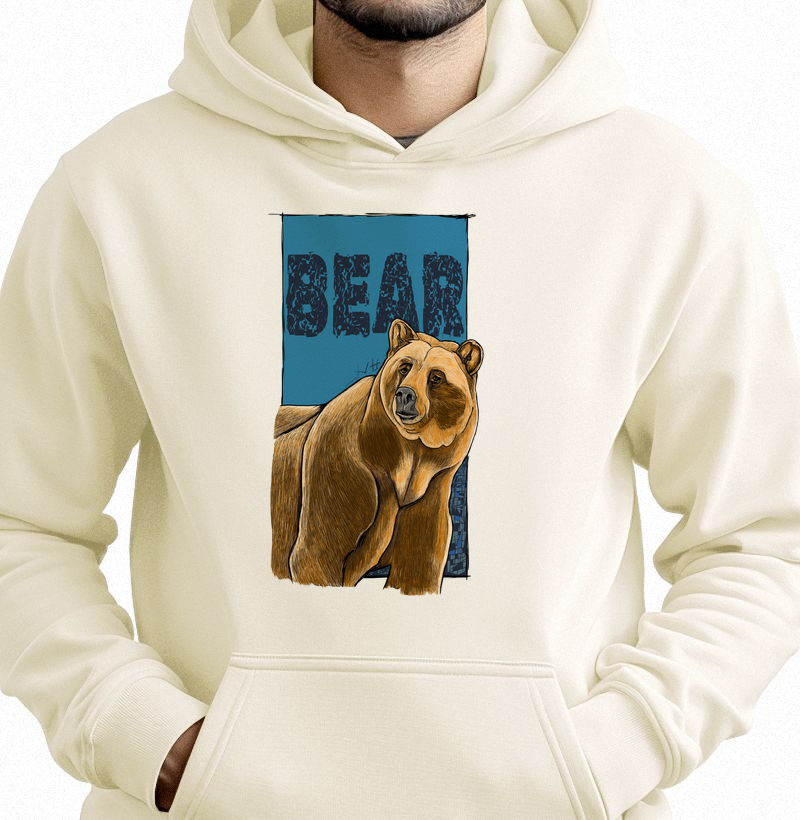 Hoodie Moletom Urso