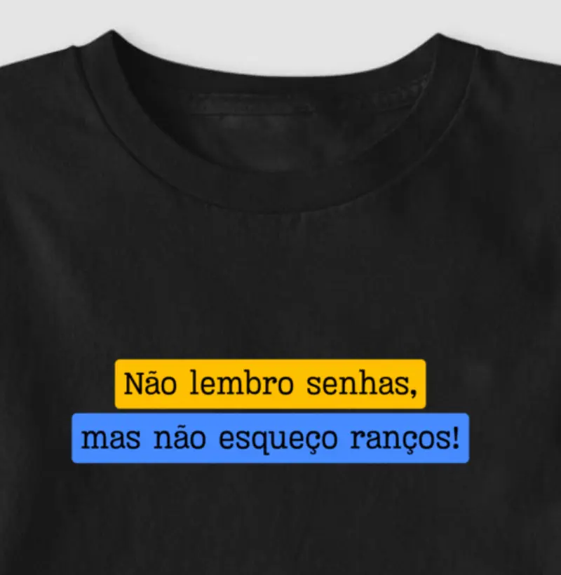 Não esqueço ranços