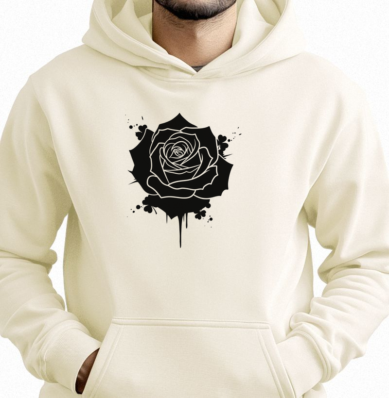 HONESTEE ROSA PRETO Hoodie