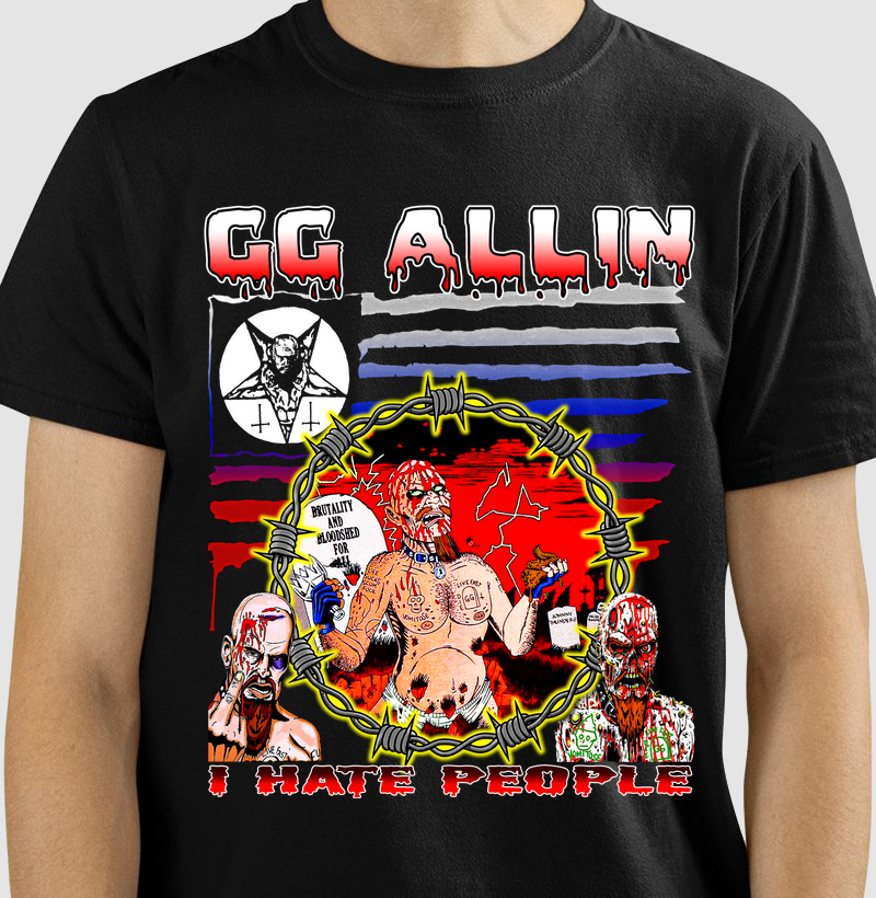 GG ALLIN - Camiseta exclusiva