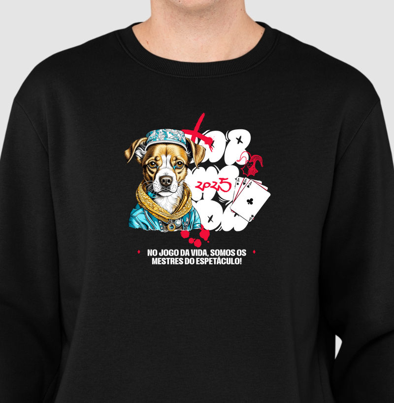Sueter Moletom Jogo da Vida