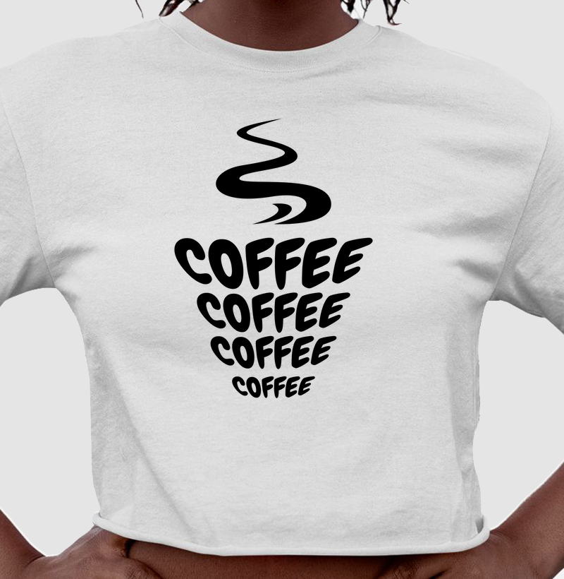 Coffee Lovers: Cropped -  A Paixão por Café em Cada Detalhe